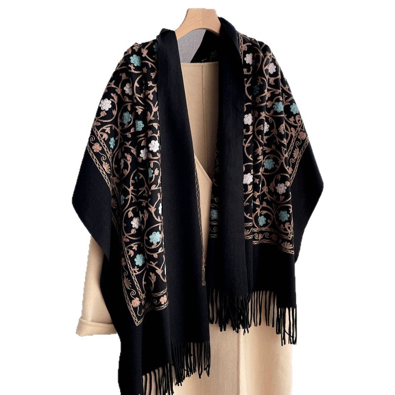 2023 Nieuwe Borduren Kasjmier  - Woven Scarf Blanket recensie en prijs