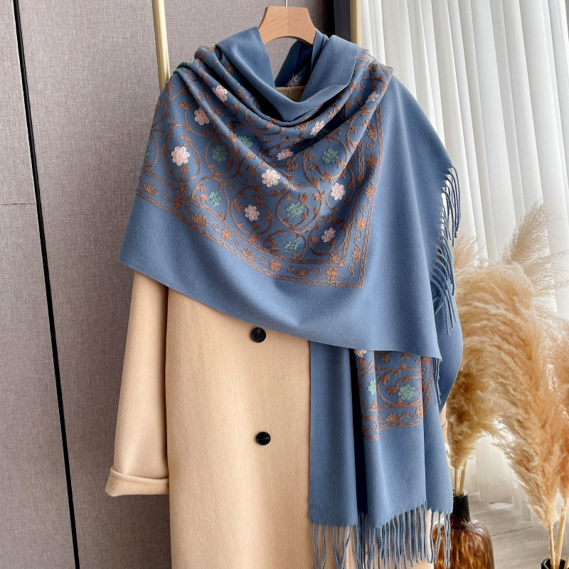 2023 Nieuwe Borduren Kasjmier  - Woven Scarf Blanket recensie en prijs