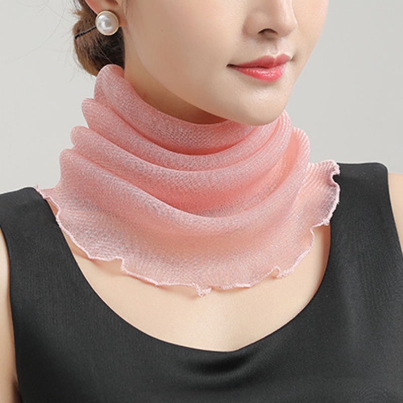 Lente Zomer Chiffon Hals Kraag - Face Scarf Mask recensie en prijs